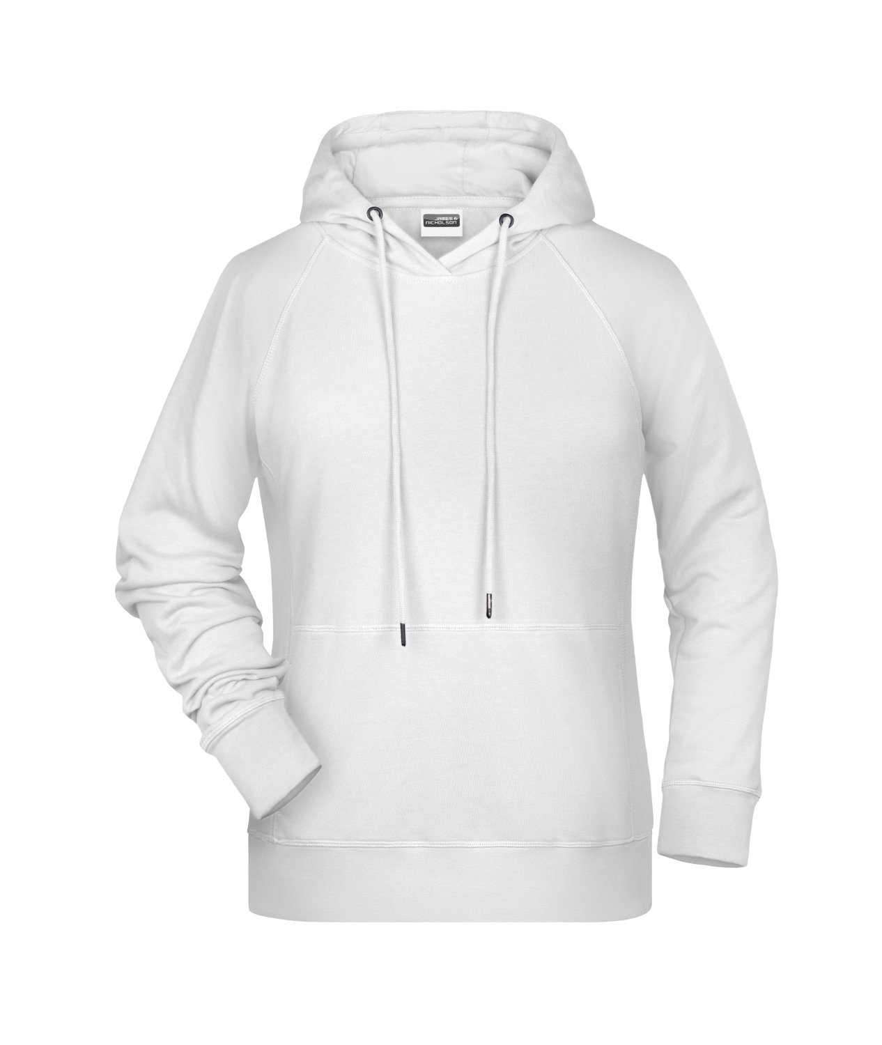 Daiber Ladies' Hoody OCS Blended & RCS in White – Vorderansicht