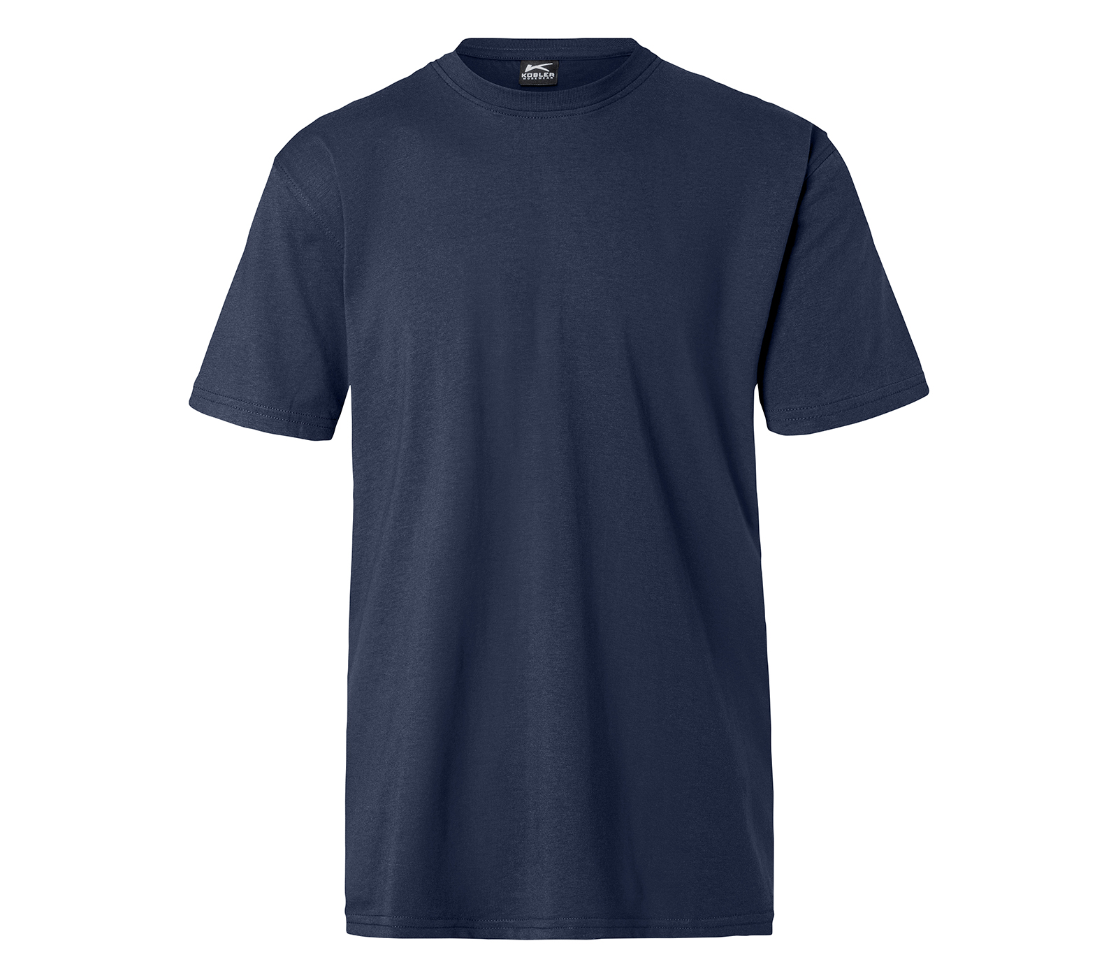 KÜBLER SHIRTS T-Shirt in Dunkelblau – Vorderansicht