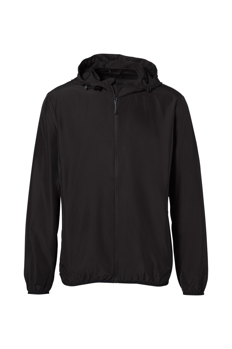 HAKRO 867 Ultralight-Jacke in Schwarz – Vorderansicht