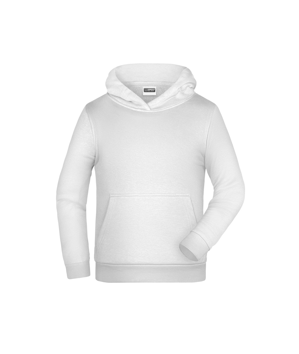 Daiber Children Promo Hoody in White – Vorderansicht