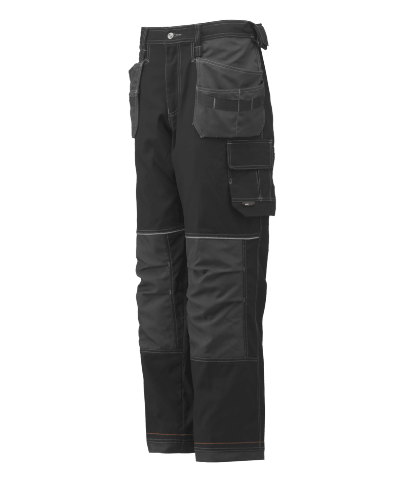 Helly Hansen Workwear CHELSEA CONSTRUCTION PANT in Schwarz/Charcoal – Vorderansicht