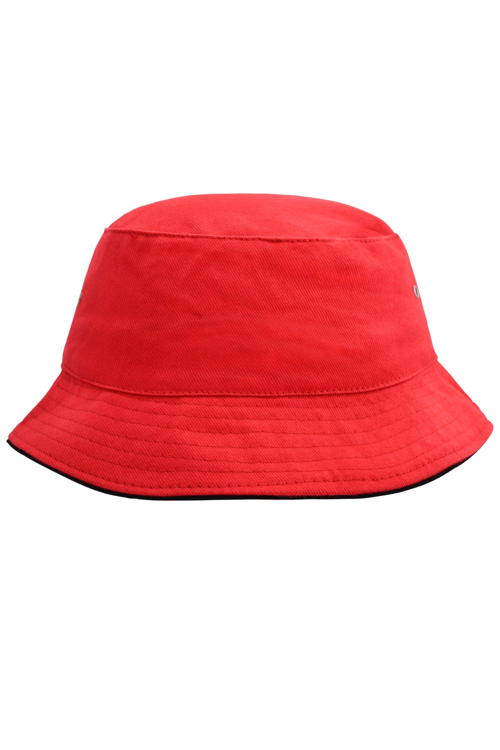 Daiber Fisherman Piping Hat in Red/Black – Vorderansicht