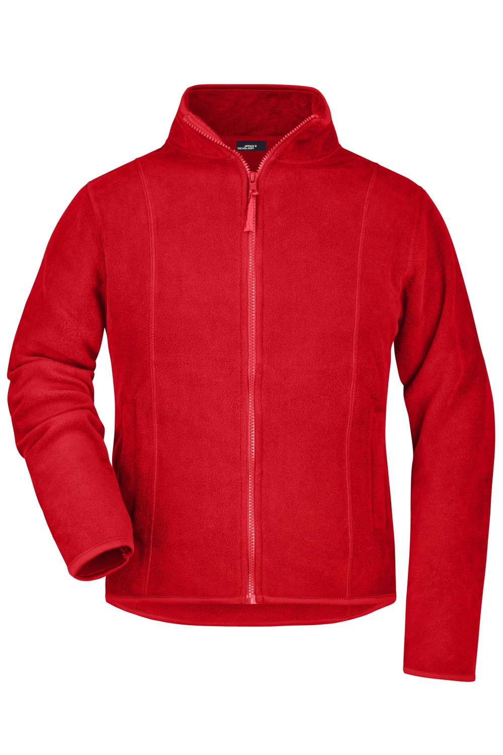 Daiber Girly Microfleece Jacket in Red – Vorderansicht