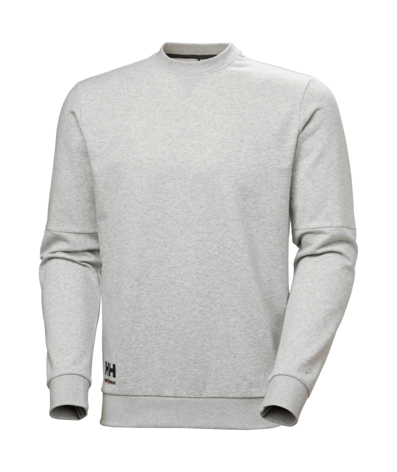 Helly Hansen Workwear EVO SWEATSHIRT in Grau Meliert – Vorderansicht