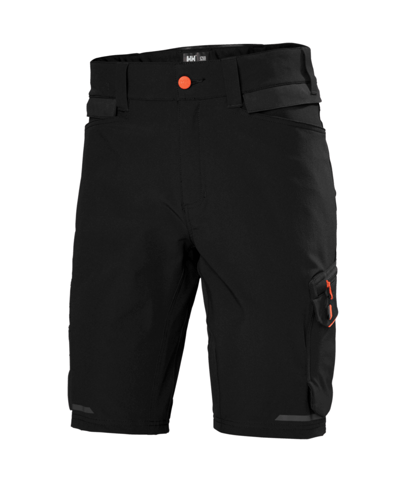 Helly Hansen Workwear KENSINGTON CNCT SHORTS in Schwarz – Vorderansicht