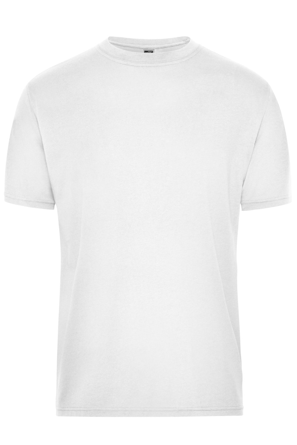 Daiber Men's ORGANIC Workwear T-Shirt OCS Blended in White – Vorderansicht
