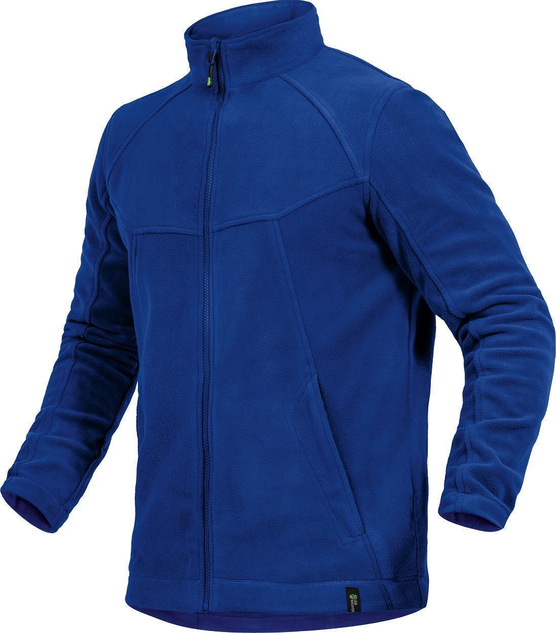 Leibwächter Polar-Fleecejacke Unisex in Kornblau – Vorderansicht