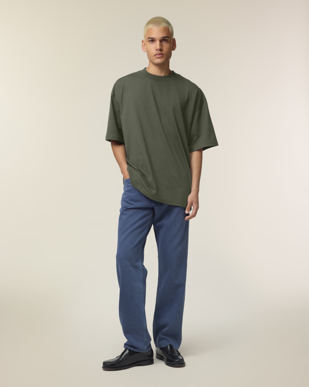 Stanley Stella Blaster 2.0 in Khaki – Modellansicht
