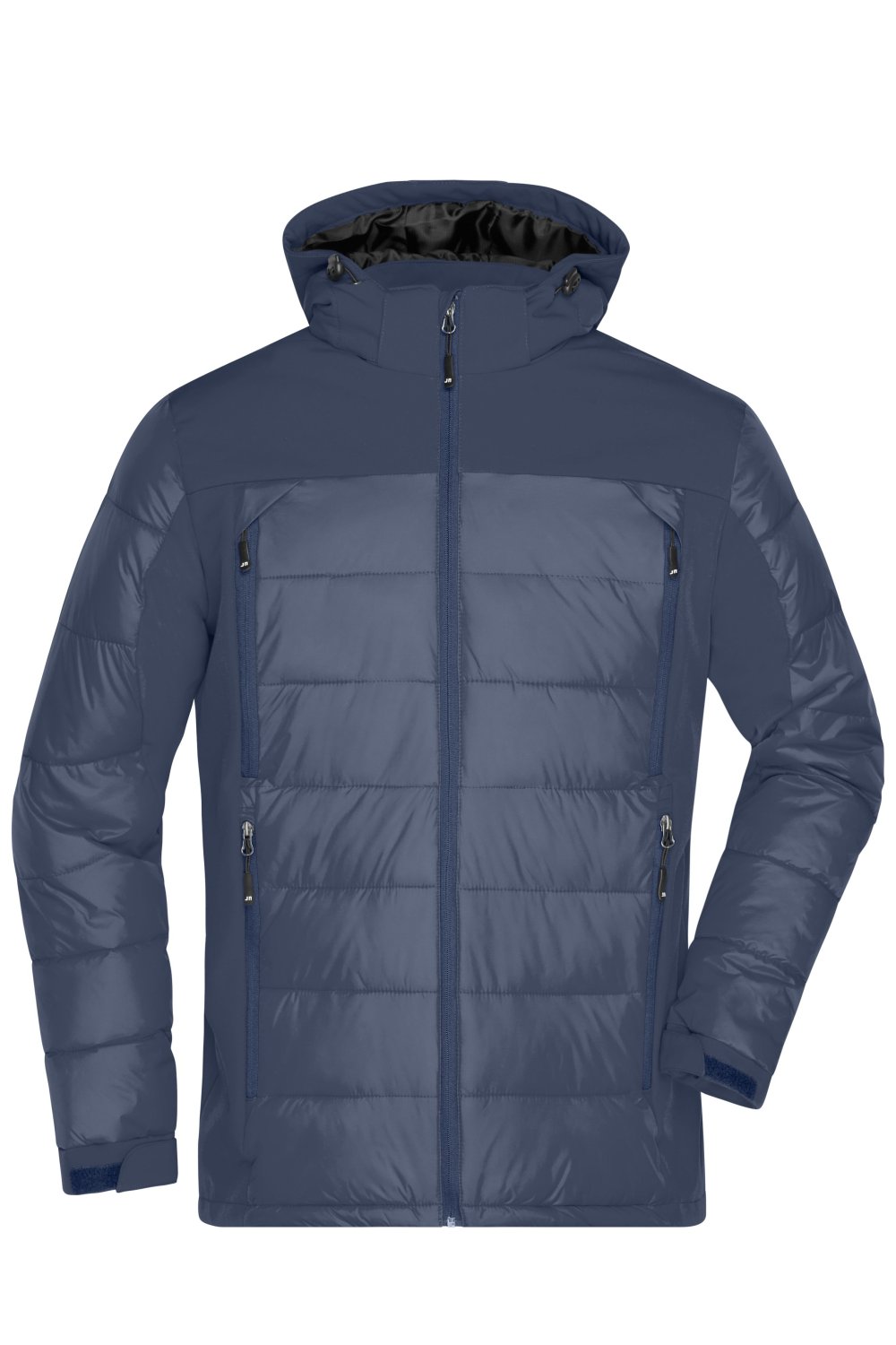 Daiber Men's Outdoor Hybrid Jacket in Navy – Vorderansicht