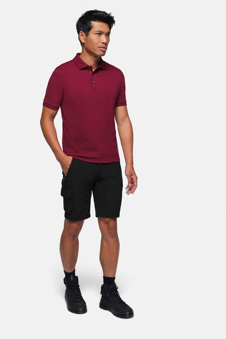 HAKRO 793 Activeshorts in Schwarz – Modellansicht