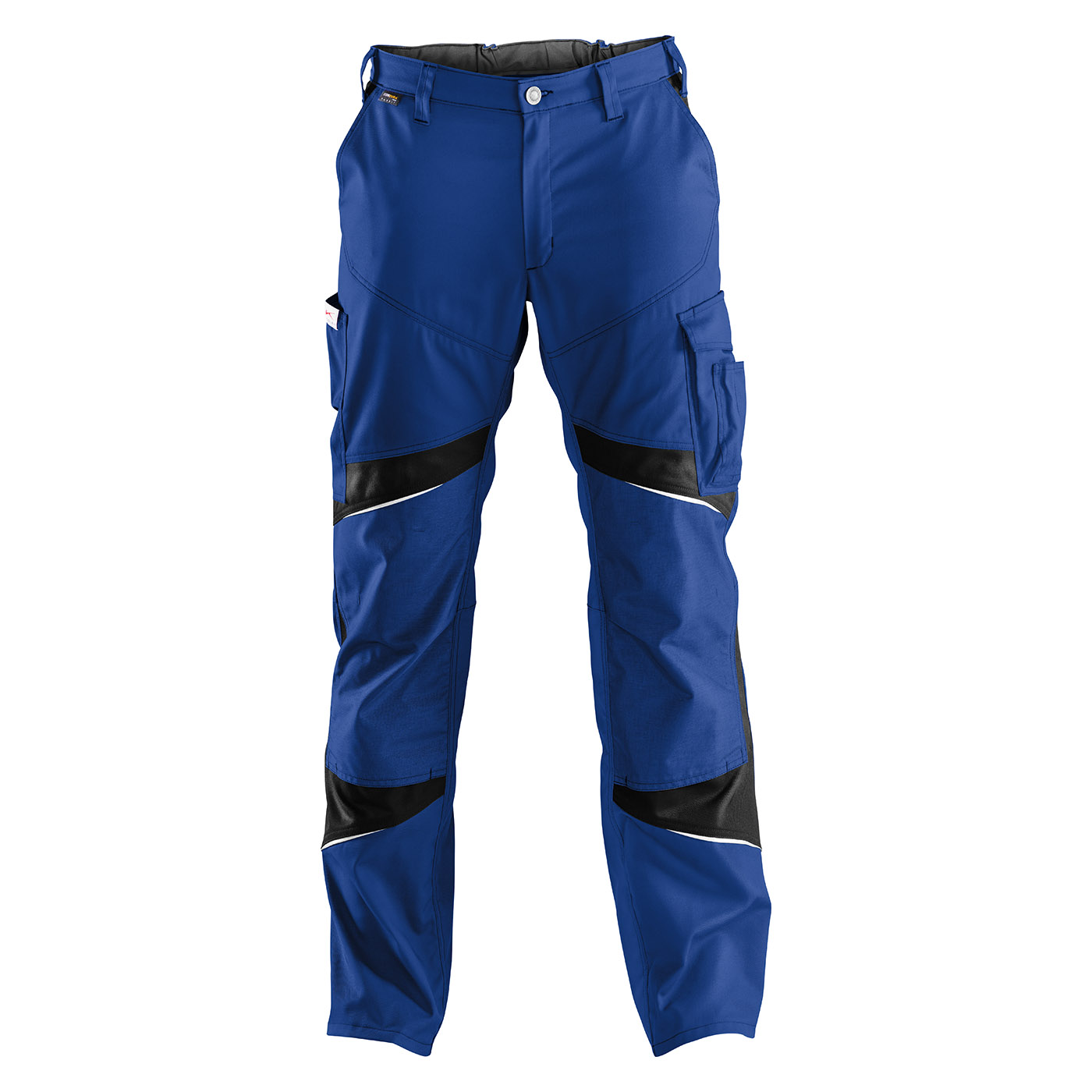 KÜBLER ACTIVIQ cotton+ Hose HIGH PSA 2 in Kbl.blau/Schwarz – Vorderansicht