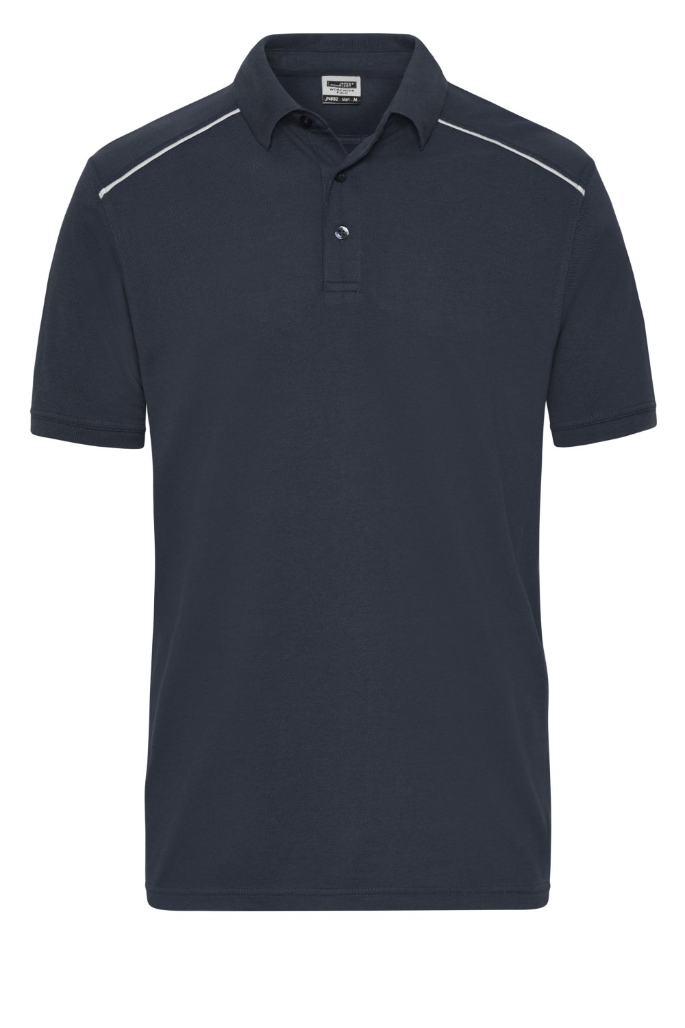 Daiber Men's Workwear Polo - SOLID - OCS Blended in Navy – Vorderansicht