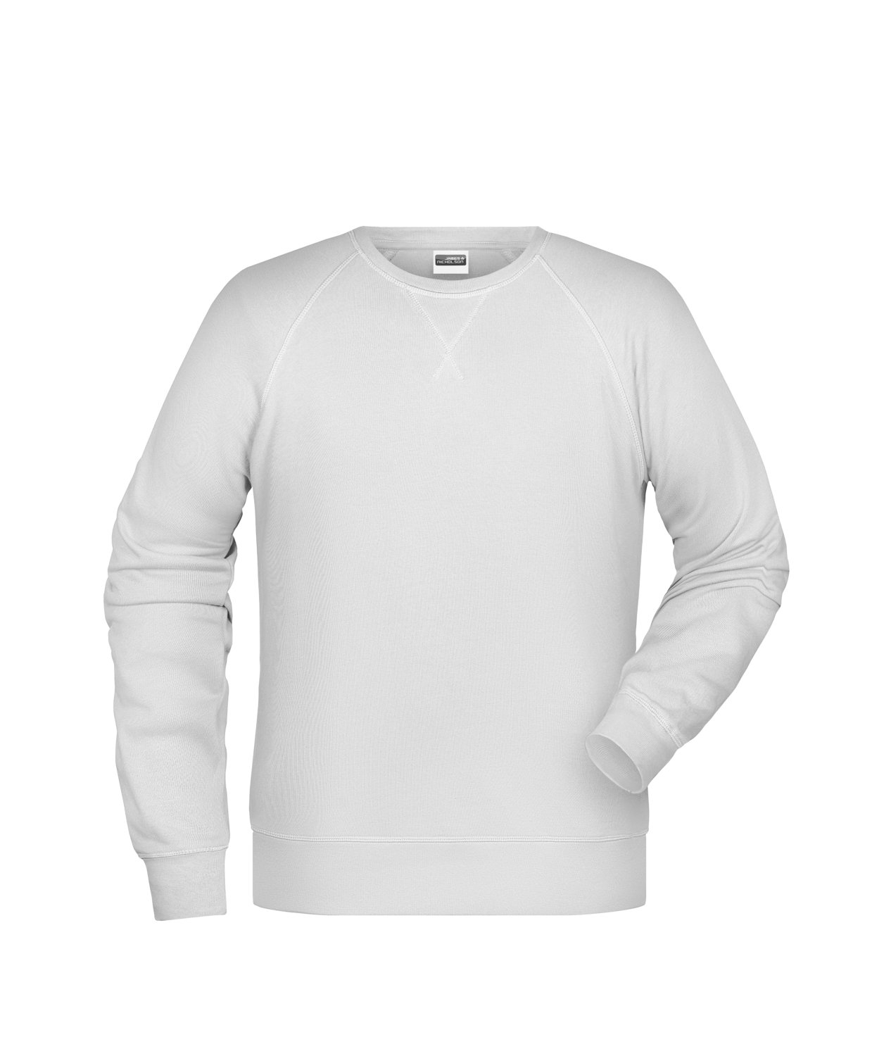 Daiber Men's Sweat OCS Blended & RCS in White – Vorderansicht