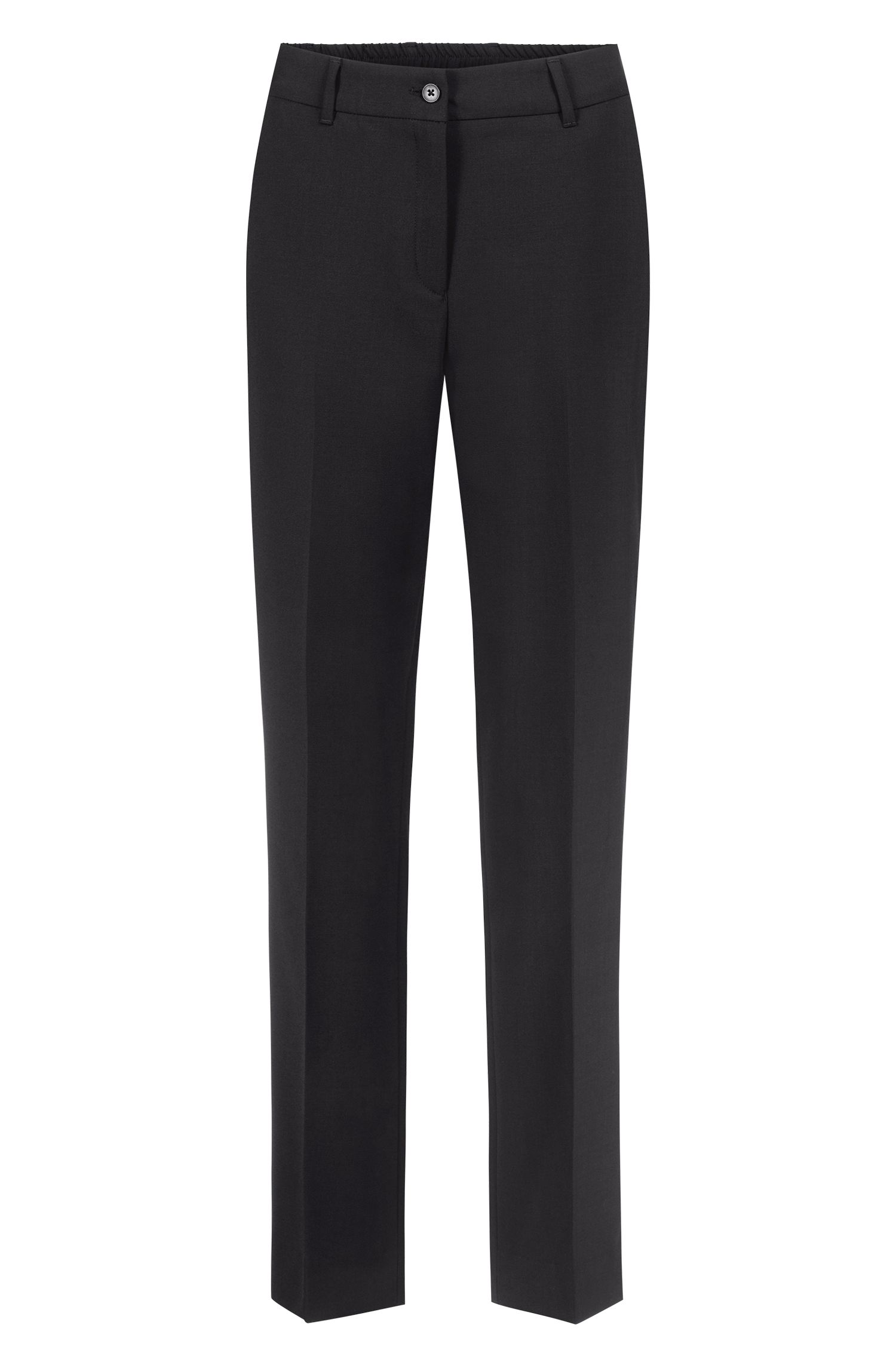 Greiff Damen-Hose RF Premium in Schwarz – Vorderansicht