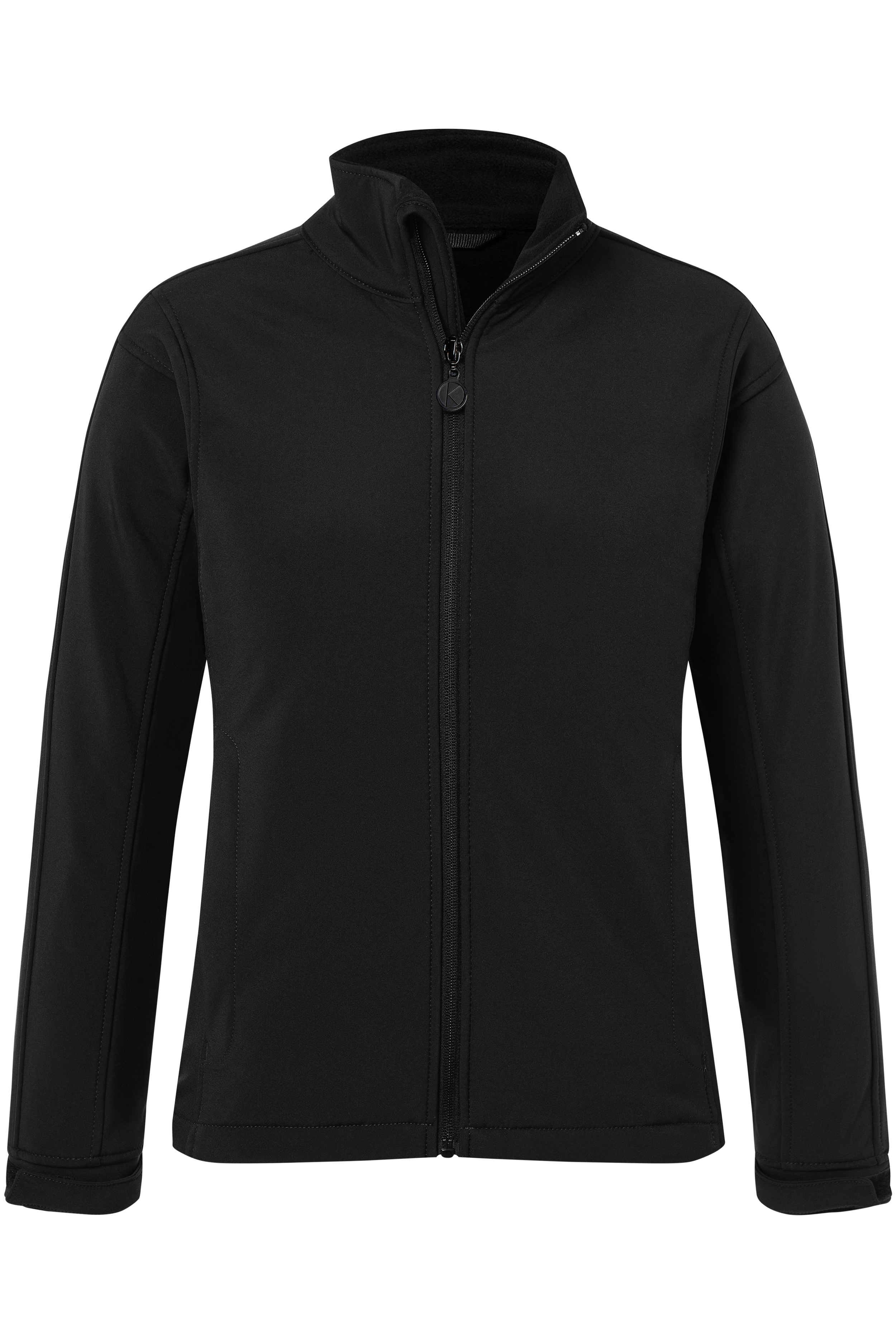 Karlowsky Damen Softshelljacke Classic in Schwarz – Vorderansicht