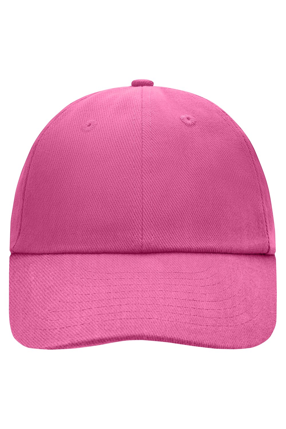 Daiber 6 Panel Raver Cap in Pink – Vorderansicht