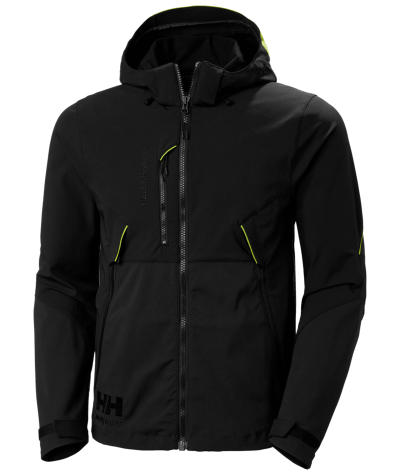 Helly Hansen Workwear MAGNI EVO JACKET in Schwarz – Vorderansicht