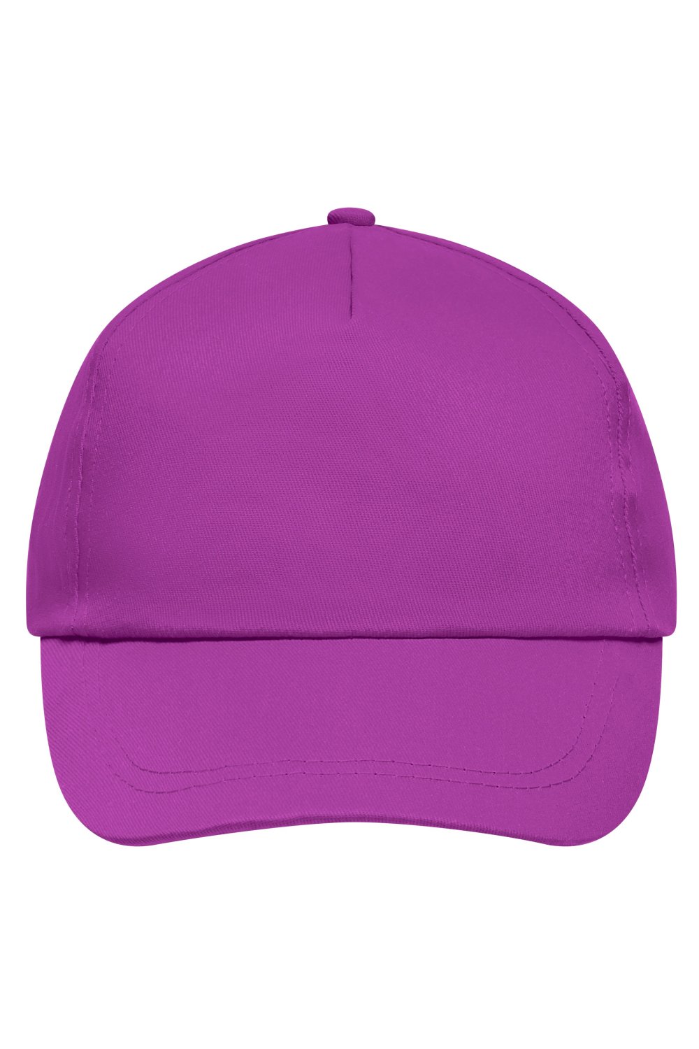 Daiber 5 Panel Promo Cap Lightly Laminated in Purple – Vorderansicht