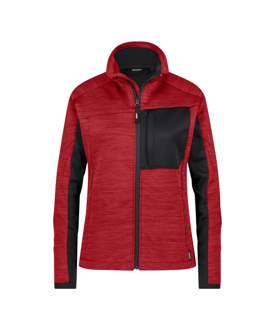 DASSY® Convex Next Women in Rot/Schwarz – Vorderansicht