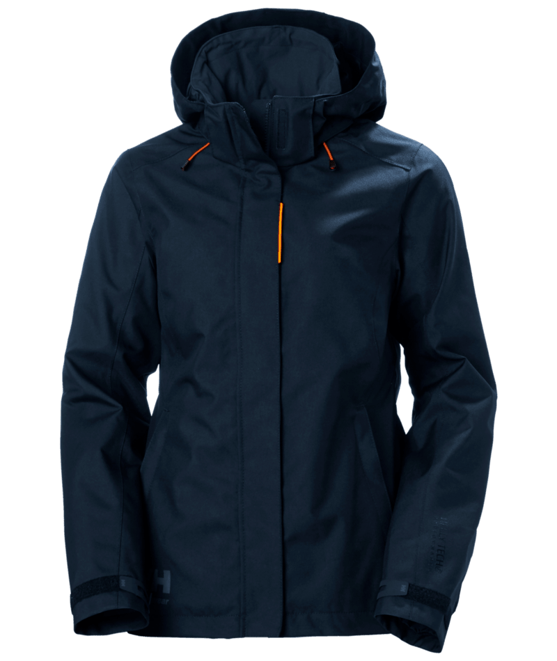 Helly Hansen Workwear W KENSINGTON SHELL JACKET in Marine – Vorderansicht