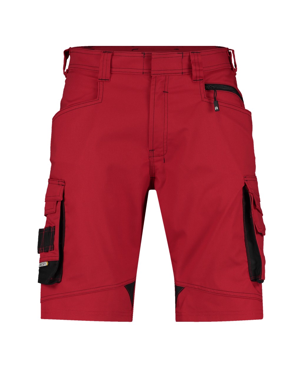 DASSY® Cosmic in Rot/Schwarz – Vorderansicht