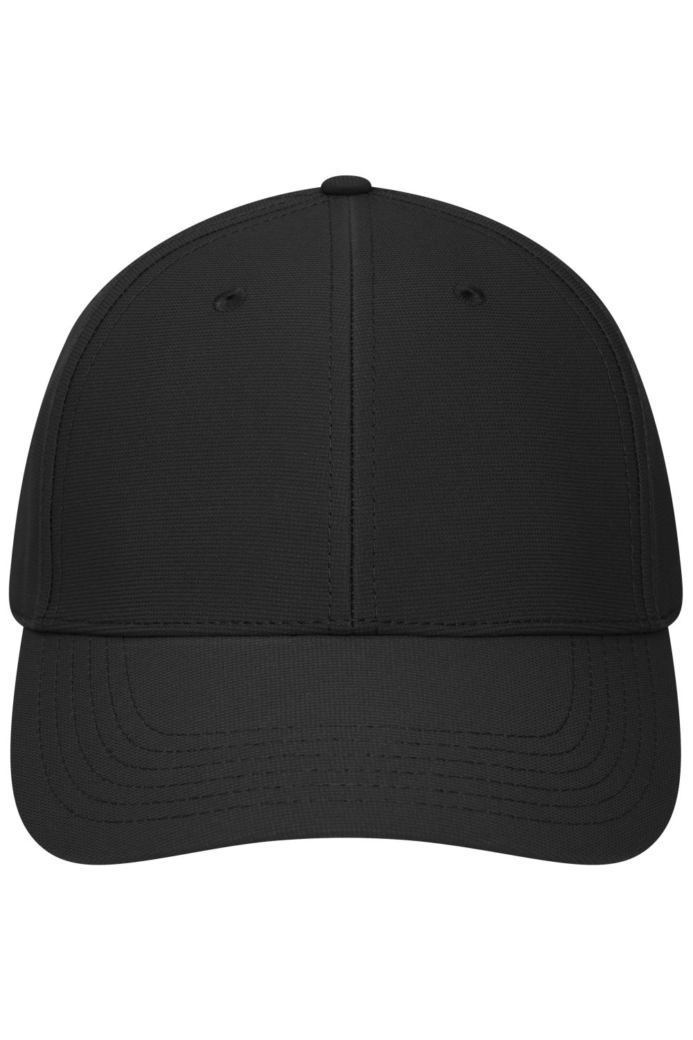 Daiber 6 Panel Workwear Cap RCS in Black – Vorderansicht
