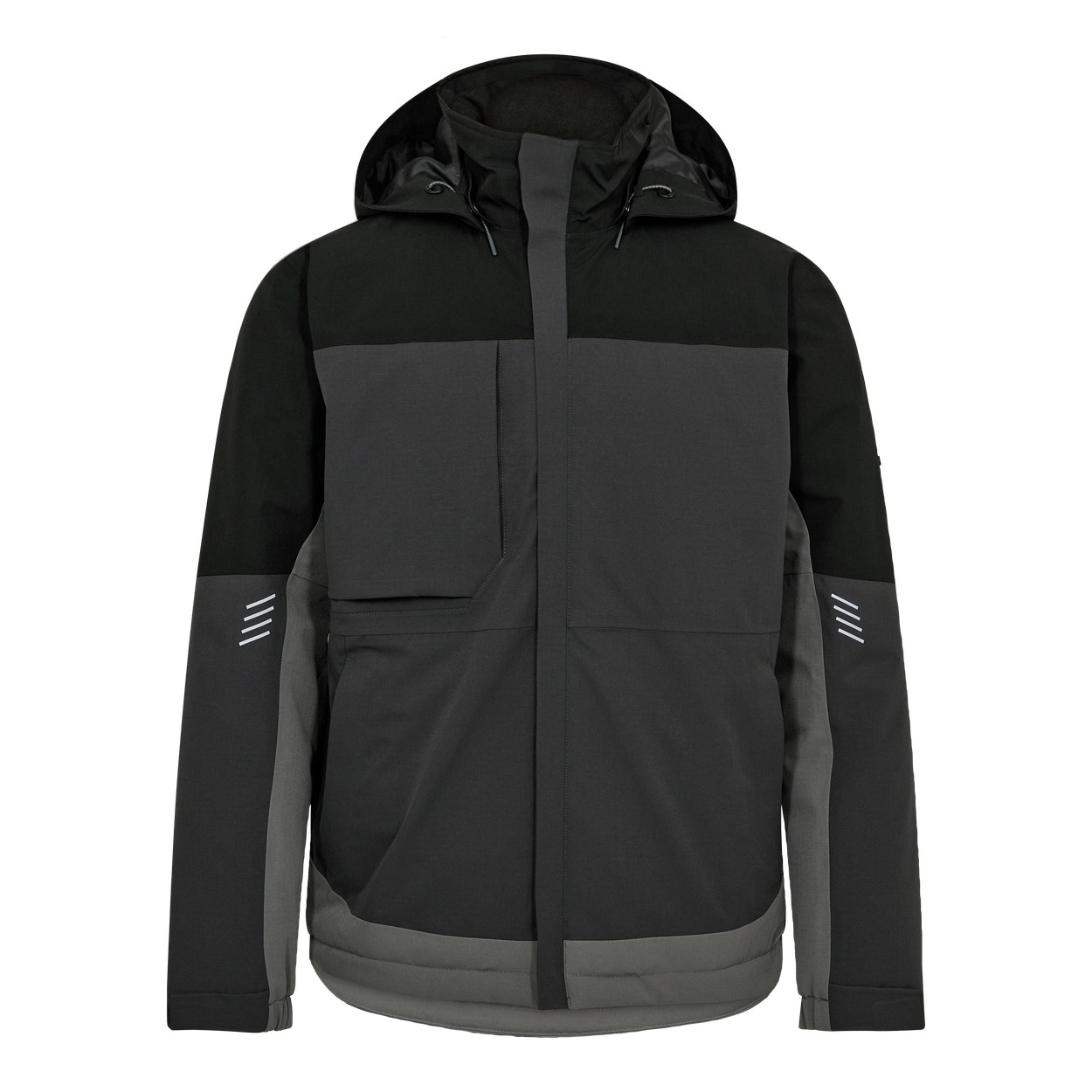 ENGEL Entire 1429-176 Winterjacke in Anthrazitgrau/Schwarz – Vorderansicht