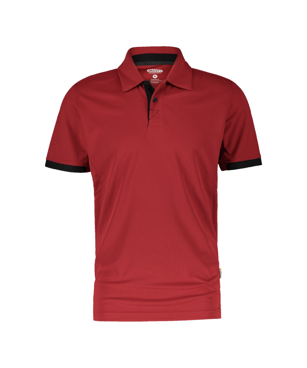 DASSY® Traxion in Rot/Schwarz – Vorderansicht