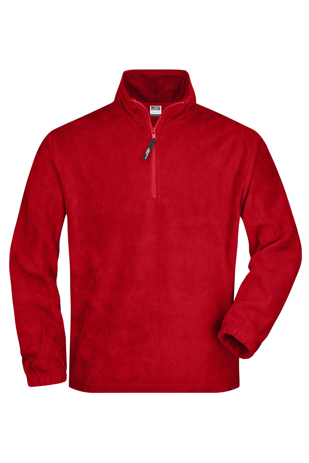 Daiber Half-Zip Fleece in Red – Vorderansicht