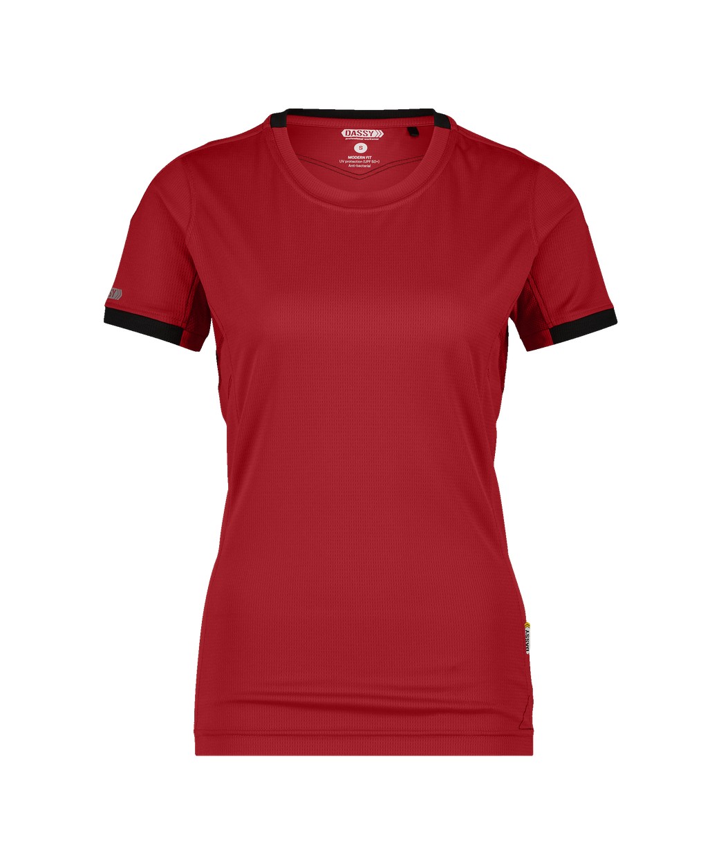 DASSY® Nexus Women in Rot/Schwarz – Vorderansicht