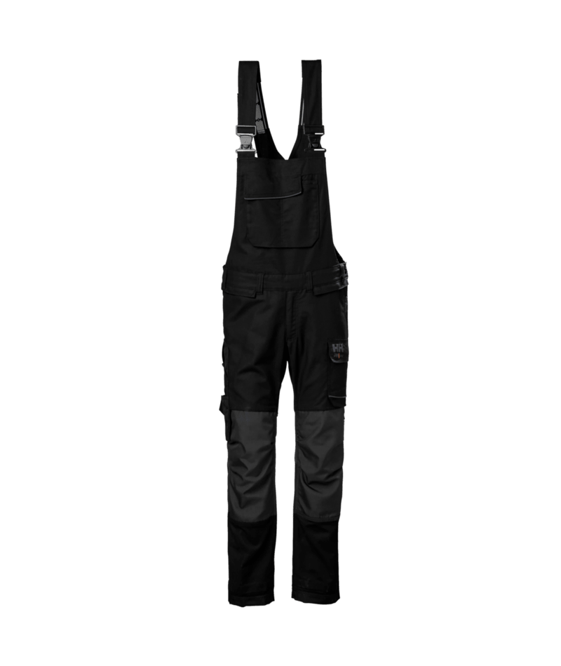 Helly Hansen Workwear OXFORD 2.0 CNCT BIB in Schwarz – Vorderansicht