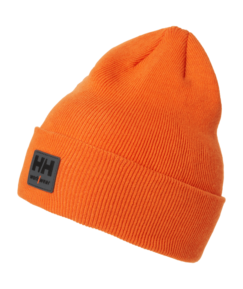Helly Hansen Workwear CLASSIC CUFF BEANIE in Hell Orange – Vorderansicht