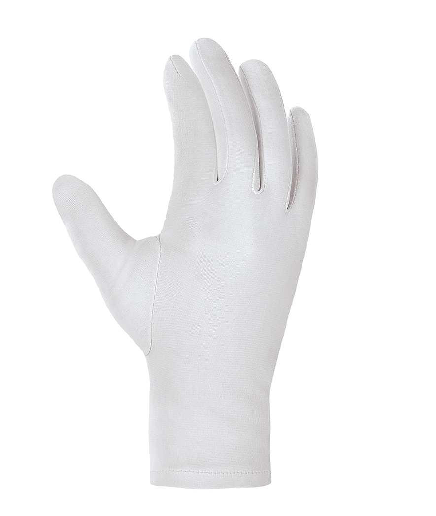 teXXor® Handschuhe NYLON schwer in Weiß – Vorderansicht