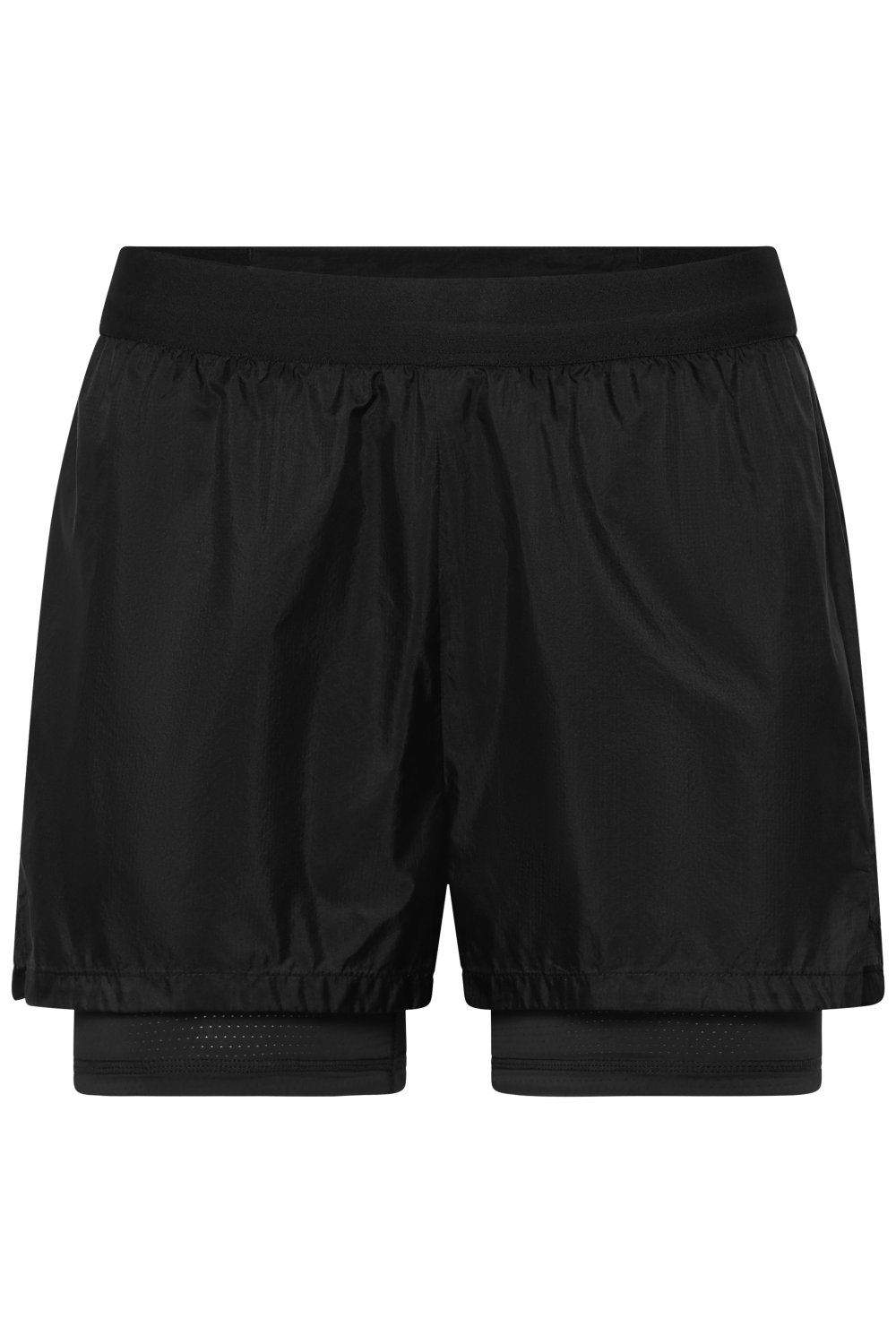Daiber Ladies' Running Shorts in Black – Vorderansicht