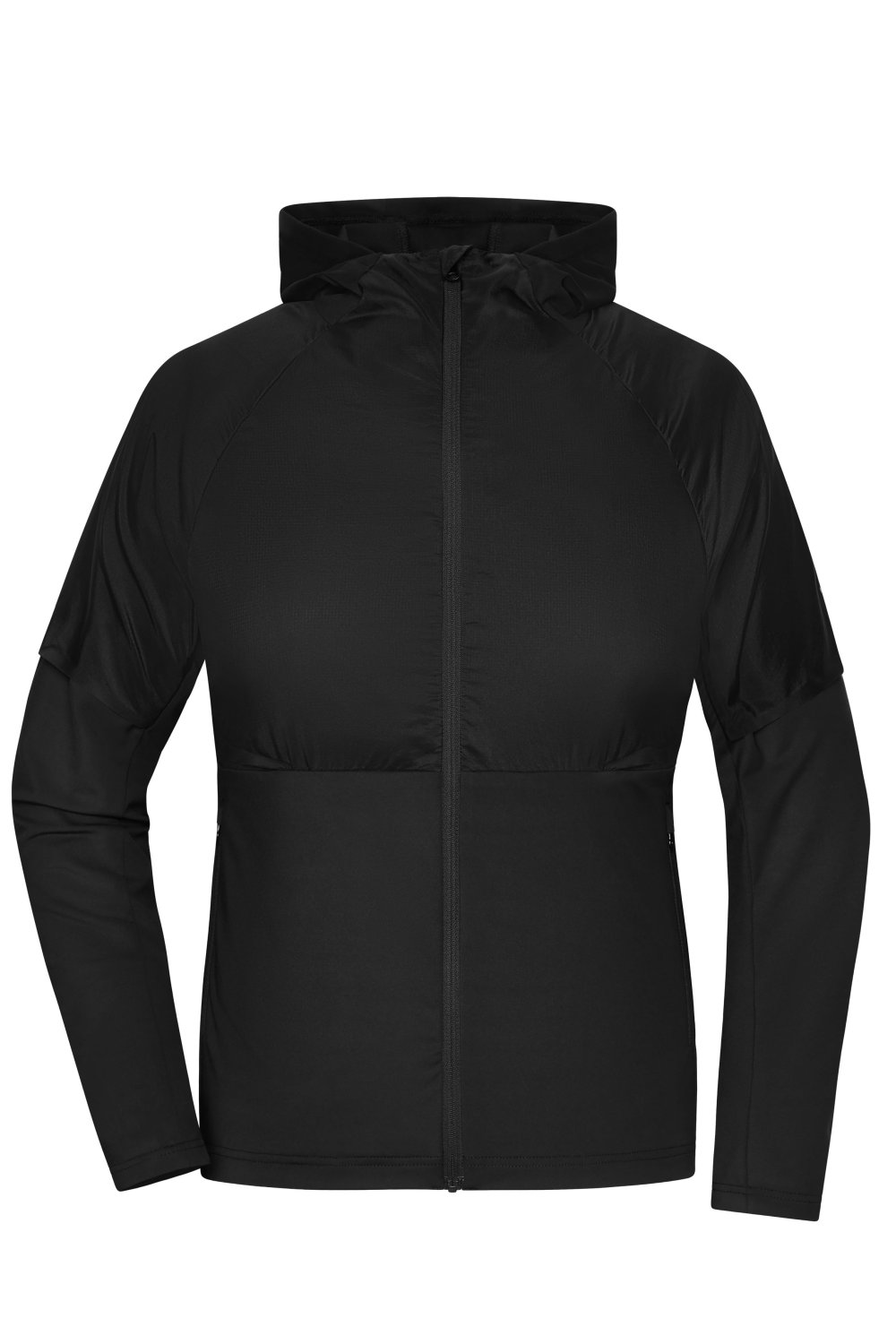 Daiber Ladies' Running Jacket in Black – Vorderansicht