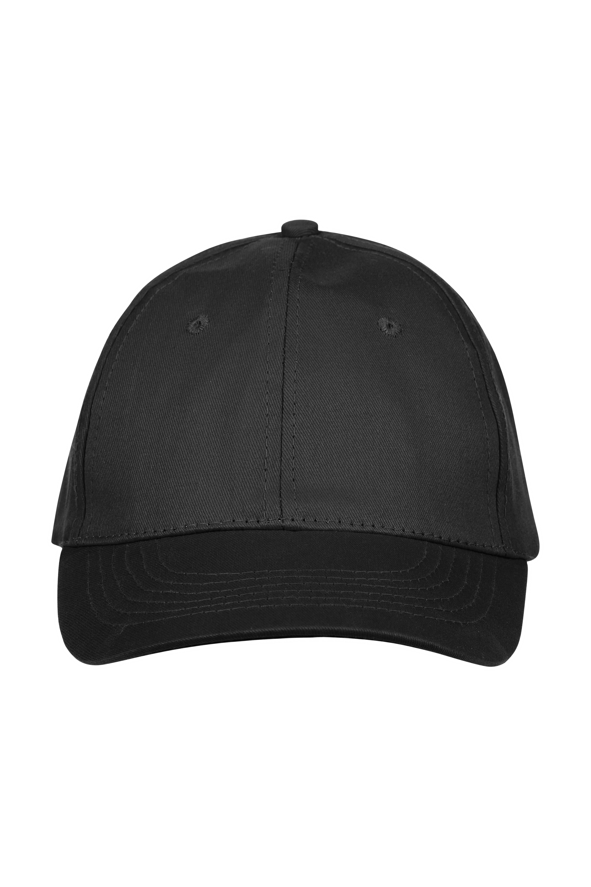 Karlowsky Basecap Action in Schwarz – Vorderansicht