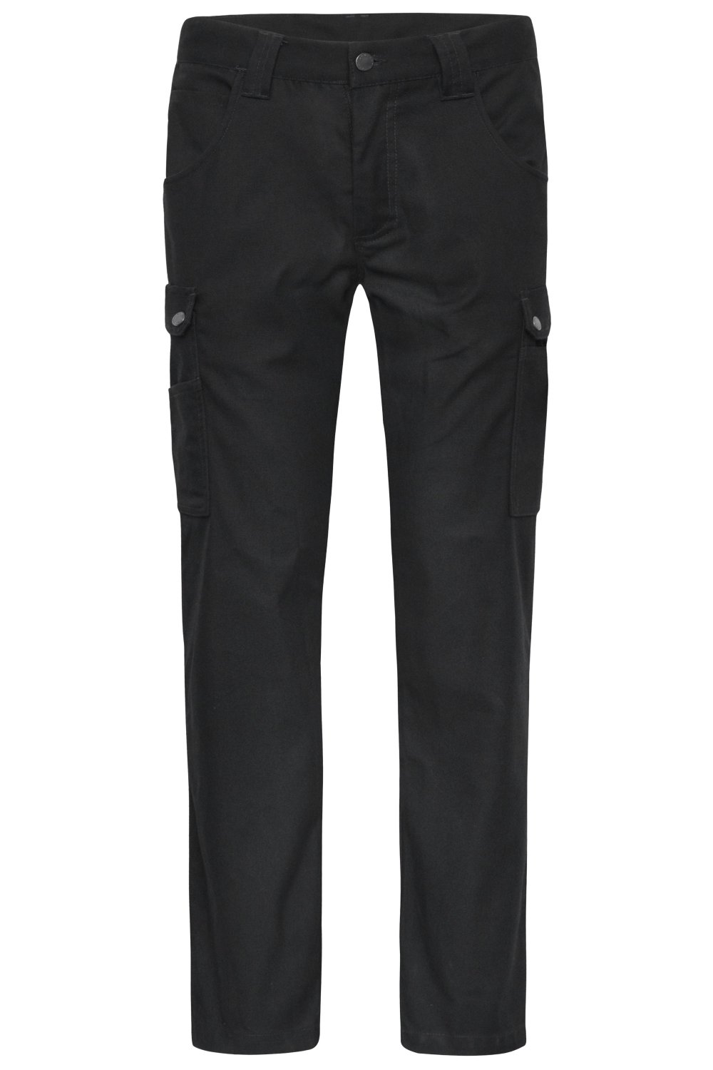 Daiber Workwear Cargo Pants in Black – Vorderansicht