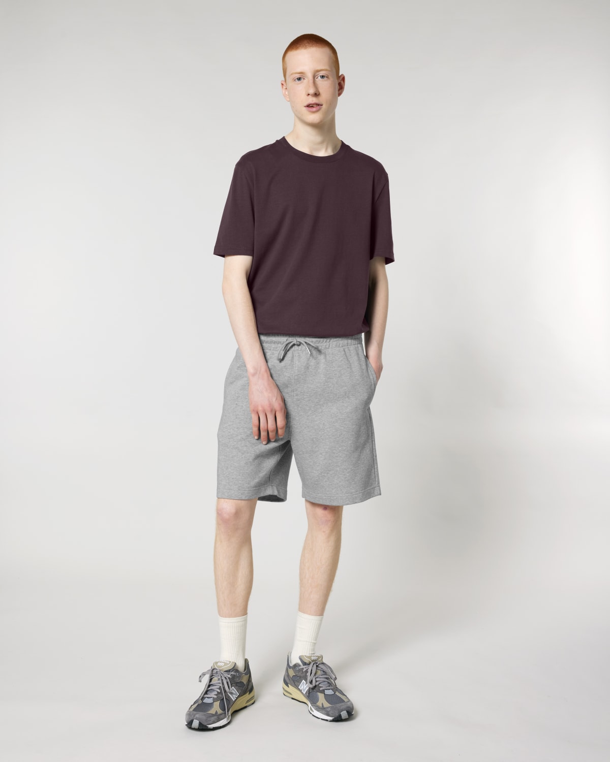 Stanley Stella Trainer 2.0 in Heather Grey – Modellansicht