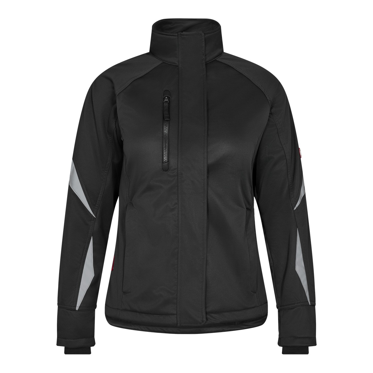 ENGEL Extend 1452-328 Damen Softshelljacke in Anthrazit Grau – Vorderansicht