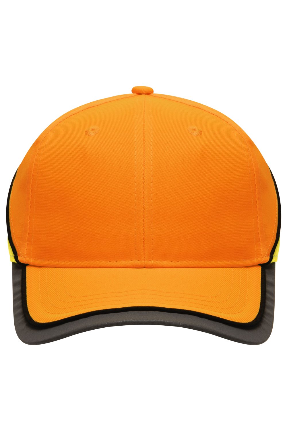 Daiber Neon-Cap in Neon-Orange/Neon-Yellow – Vorderansicht