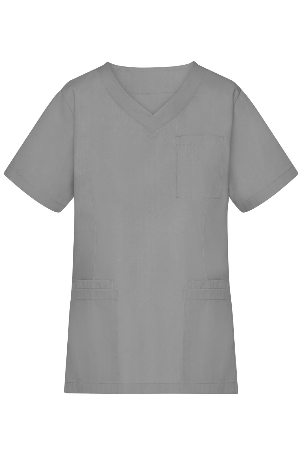 Daiber Ladies' Kasack in Mid-Grey – Vorderansicht