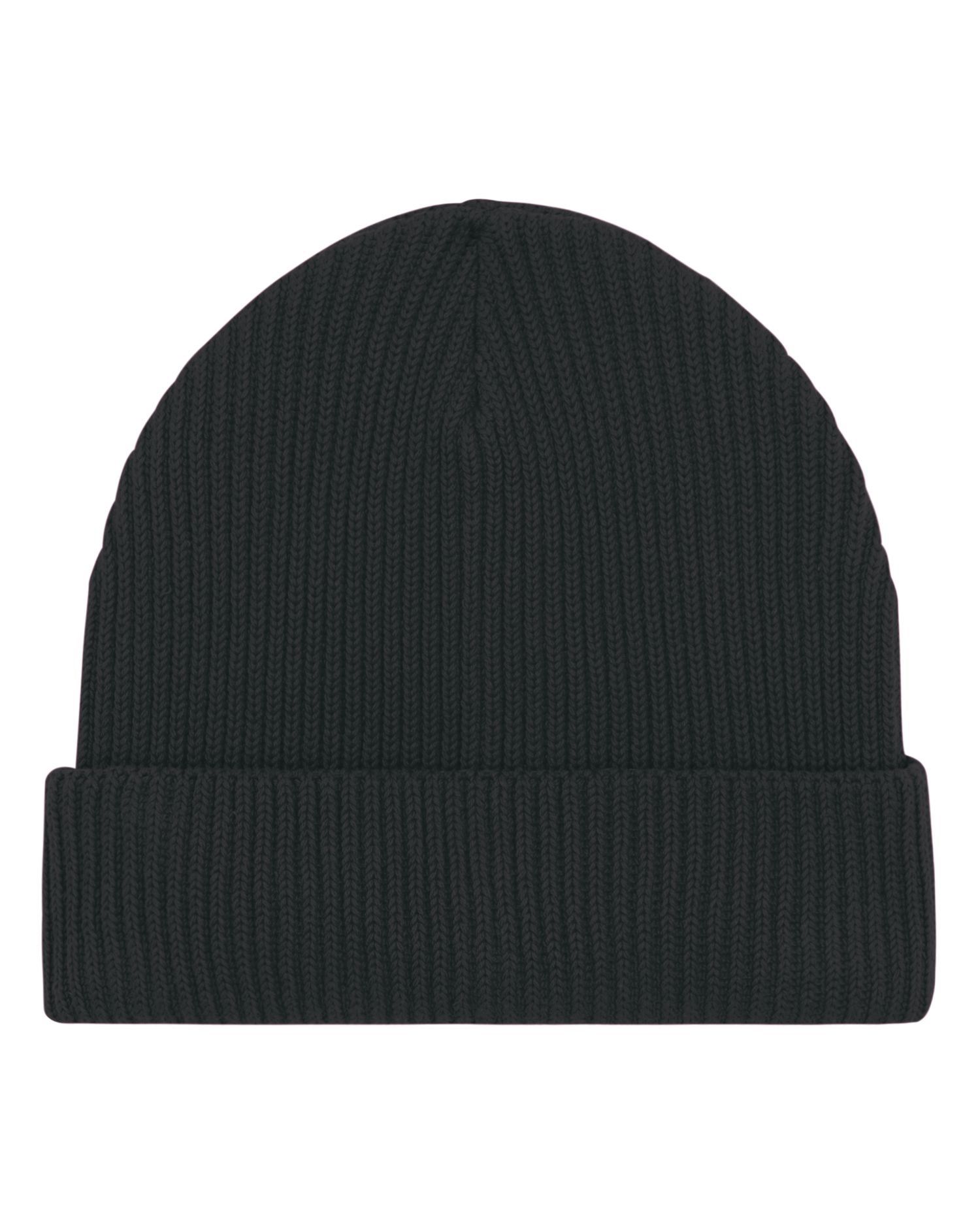Stanley Stella Fisherman Beanie in Black – Vorderansicht