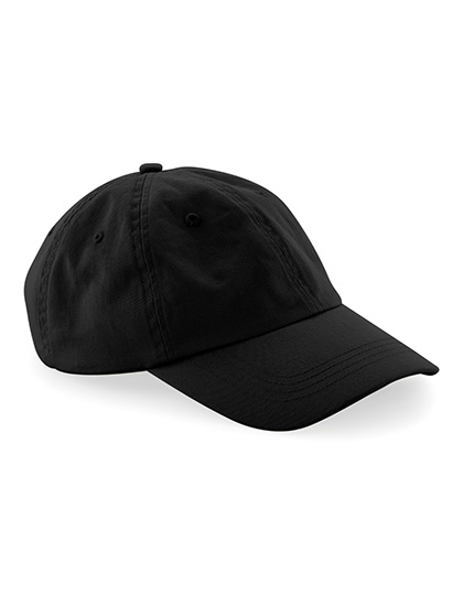 Beechfield Low Profile 6 Panel Dad Cap in Black – Vorderansicht