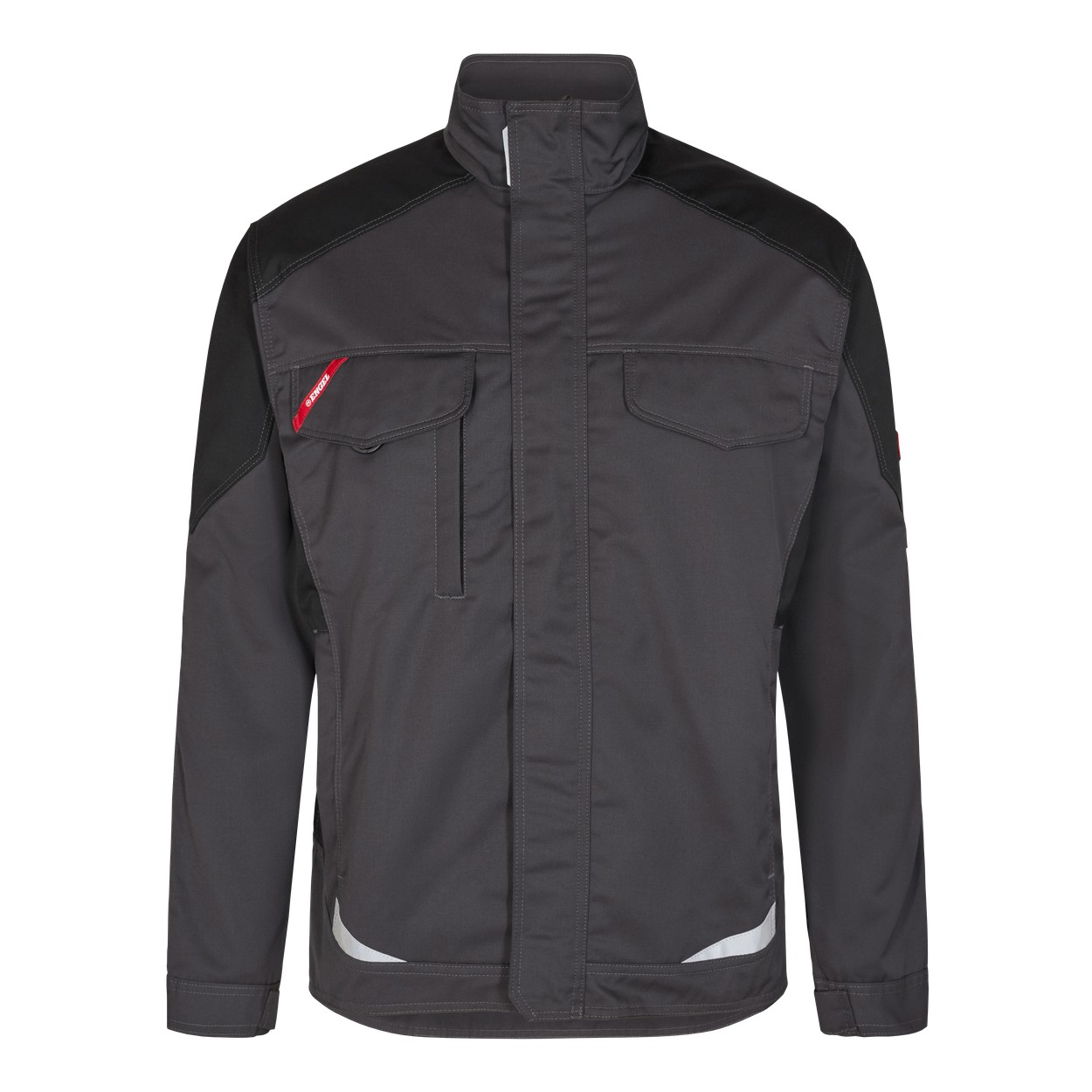 ENGEL Galaxy 1290-880 Light Arbeitsjacke in Anthrazitgrau/Schwarz – Vorderansicht