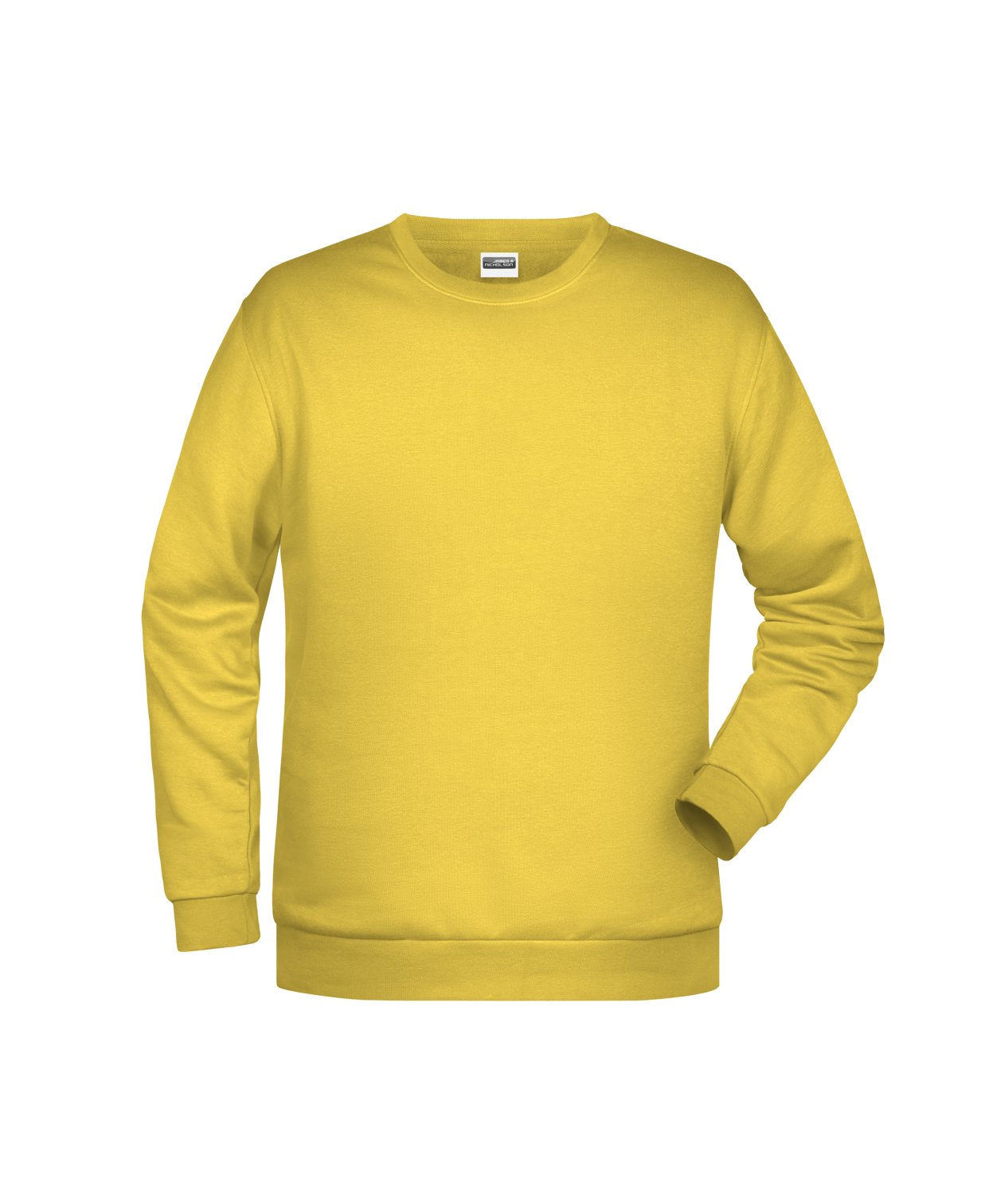 Daiber Men's Promo Sweat in Yellow – Vorderansicht