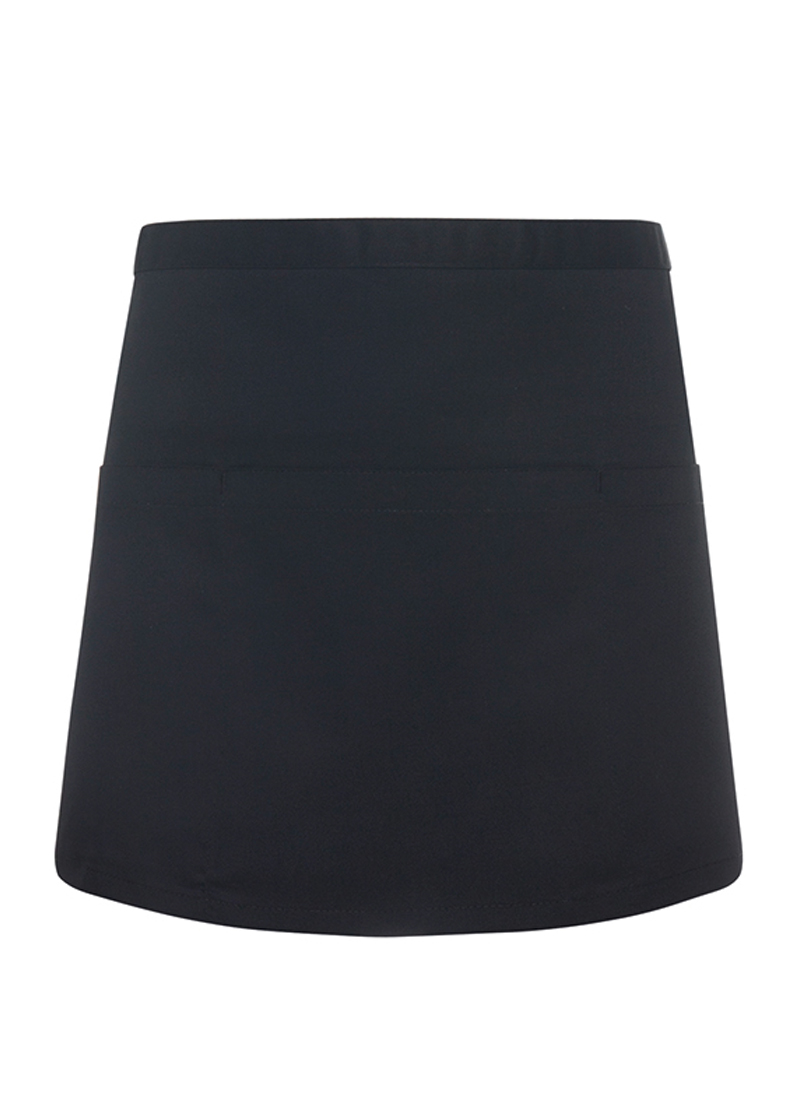 Karlowsky Vorbinder Basic mit Tasche in Schwarz – Vorderansicht