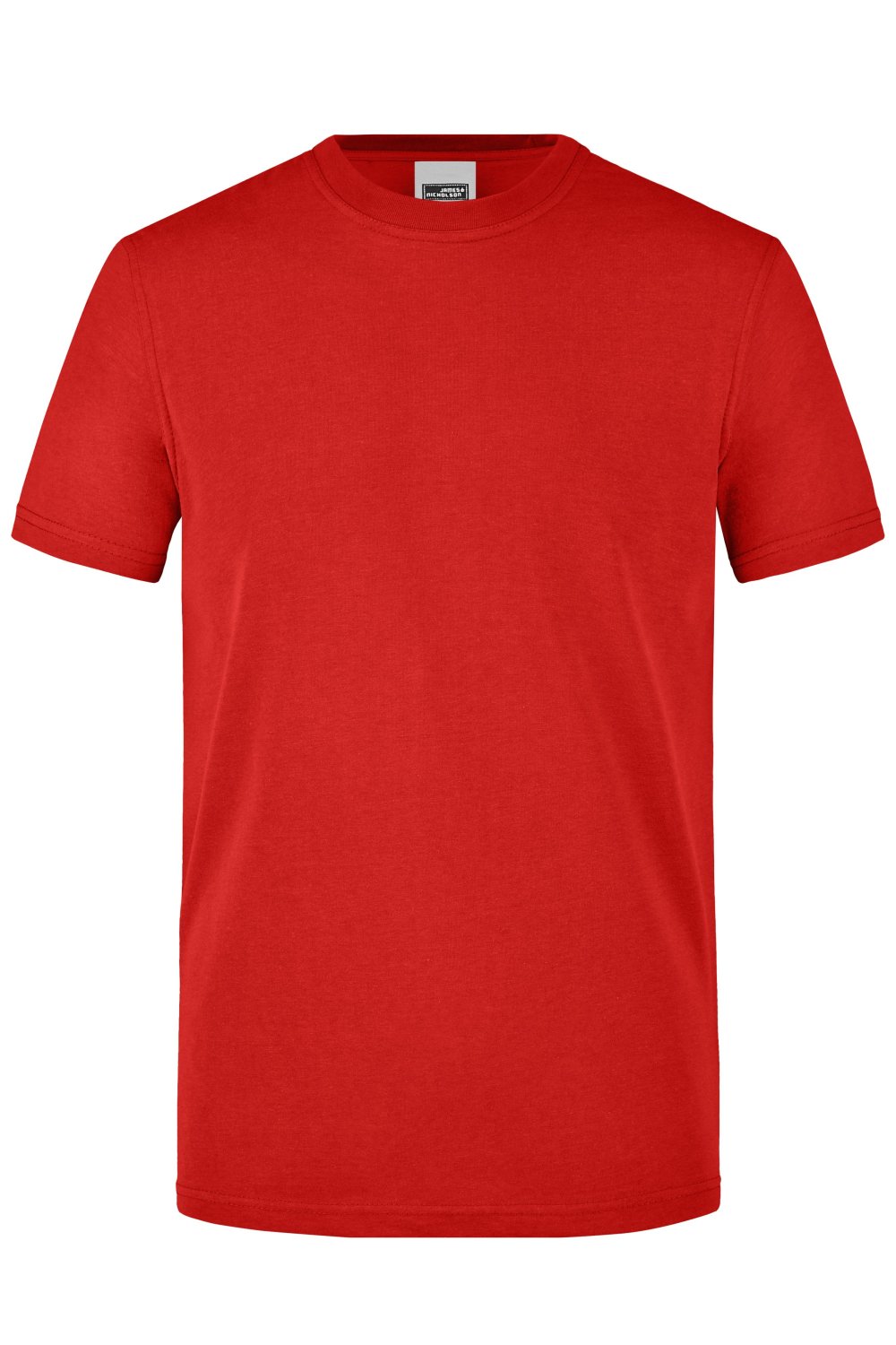Daiber Men's Workwear T-Shirt in Red – Vorderansicht