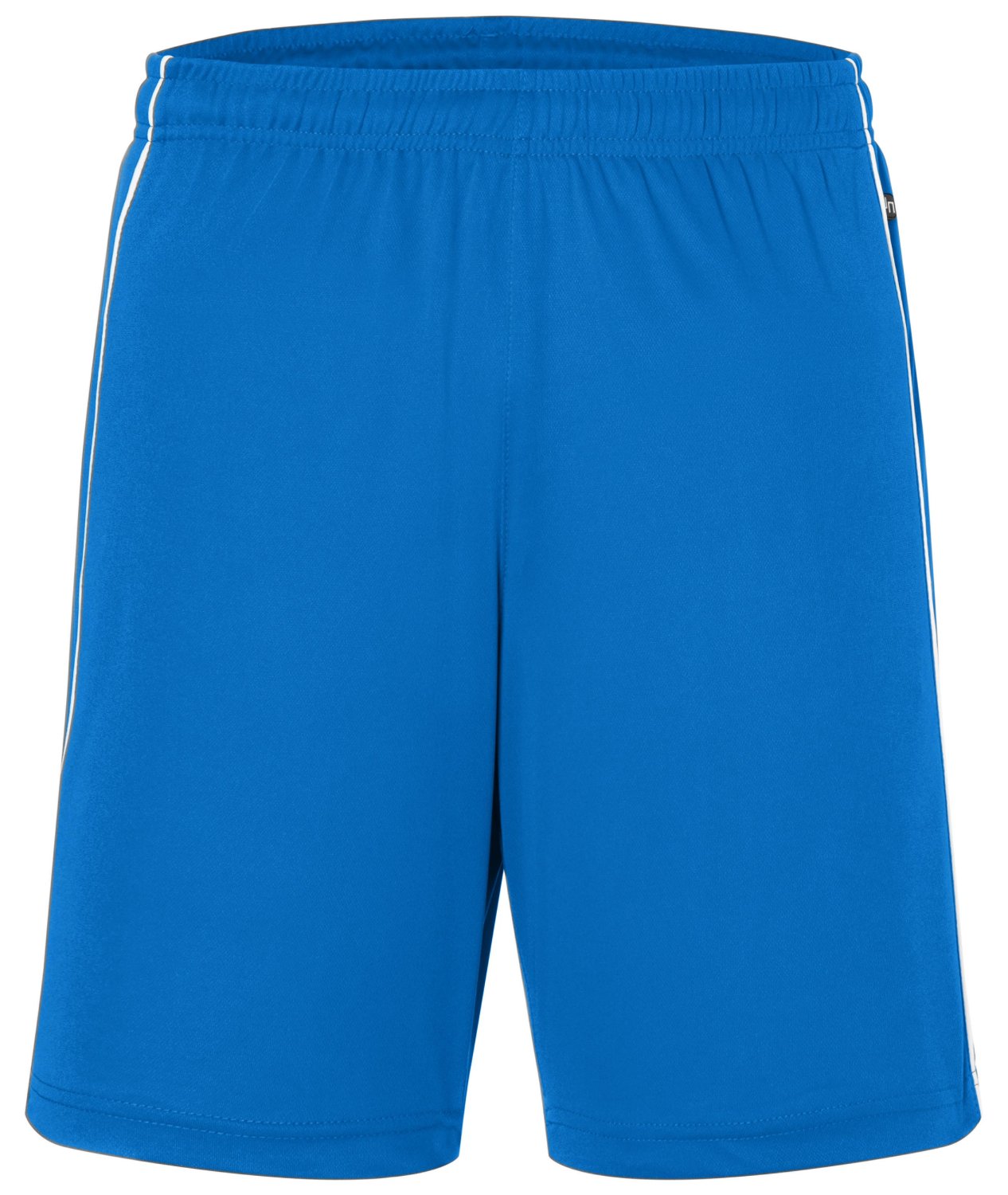 Daiber Basic Team Shorts in Royal/White – Vorderansicht