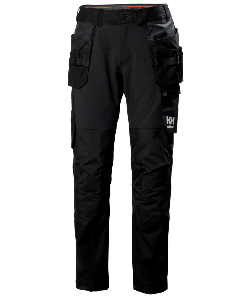 Helly Hansen Workwear OXFORD 4X CONS PANT in Schwarz – Vorderansicht