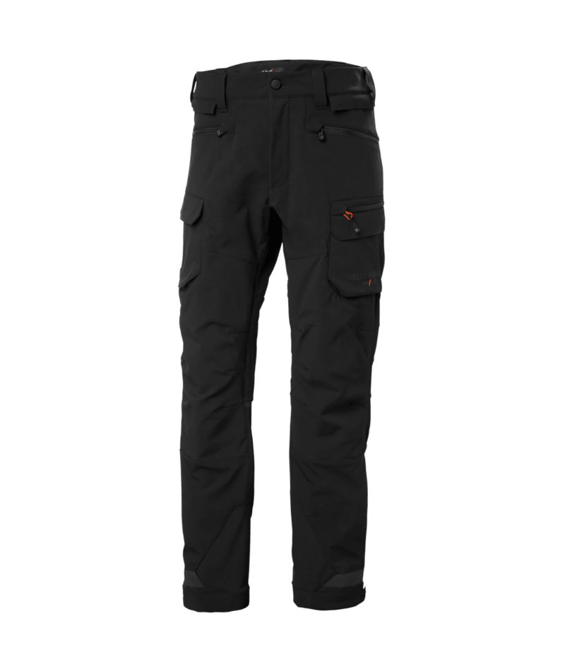 Helly Hansen Workwear KENSINGTON CNCT SOFTS PANT in Schwarz – Vorderansicht